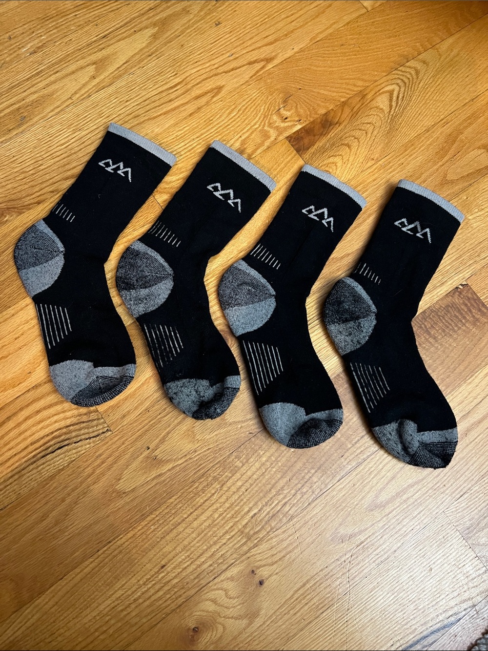 Men’s Casual Santo Merino Wool Socks 2 Pair Size Medium